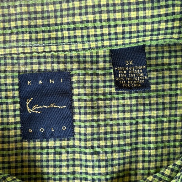 KANI Gold brand short sleeve button up - Picture 5 of 6